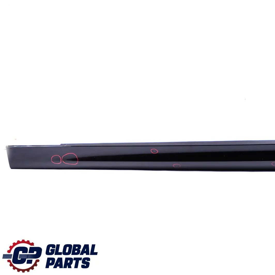 BMW 3 E90 E91 M Sport Sill Strip Side Skirt Left N/S Black Sapphire - 475 - SKU 0033441-BS4 - Part number 0033441
