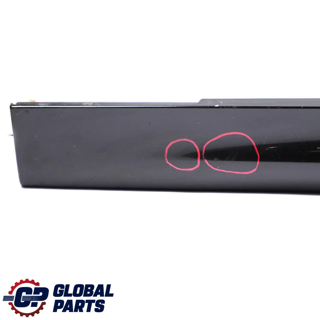 BMW 3 E90 E91 M Sport Sill Strip Side Skirt Left N/S Black Sapphire - 475 - SKU 0033441-BS4 - Part number 0033441
