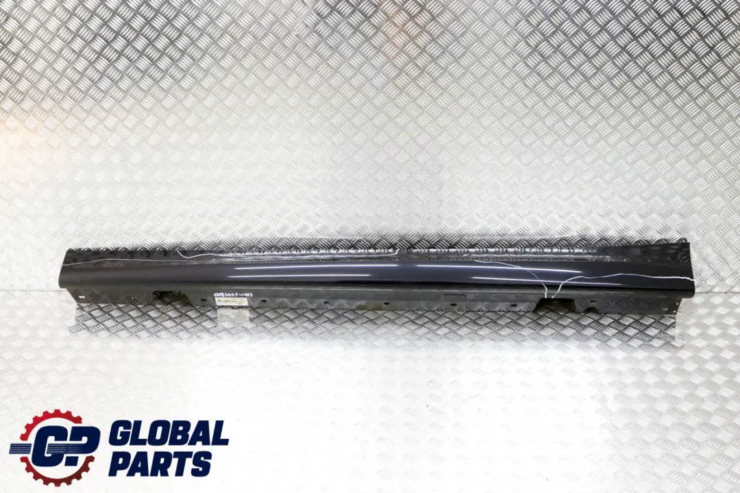 BMW E90 E91 3 M Sport Listello Portiera Gonna SX Nero Carbone - 416 - SKU 0033441-CAR3 - Numero di parte 0033441