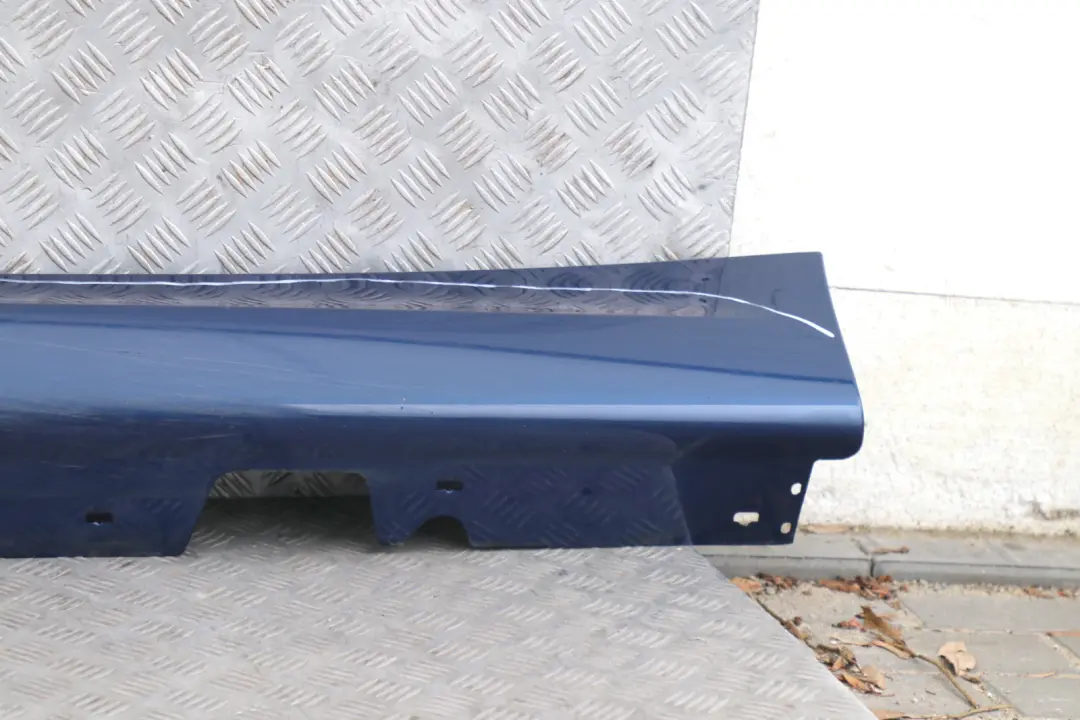 BMW 3 E90 E91 M Sport Schwellerleiste Blende Schweller links Le Mans Blau - 381 - SKU 0033441-LMB3 - Teilenummer 0033441