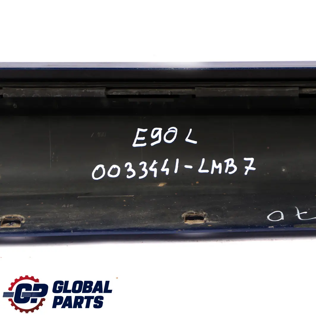 BMW 3 Series 7 E90 E91 M Sport Sill Strip Side Skirt Left N/S Le Mans Blau Blue - SKU 0033441-LMB7 - Part number 0033441