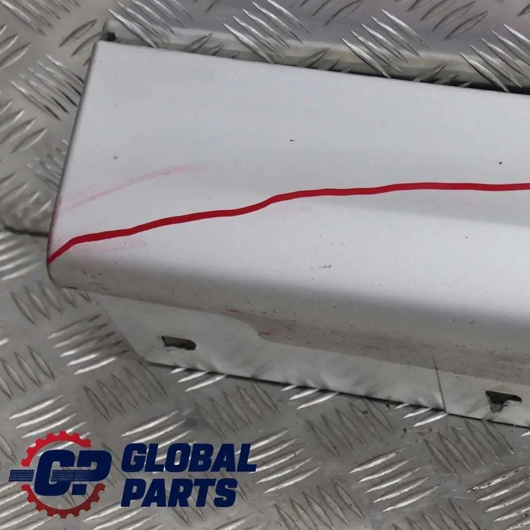 BMW E90 E91 M Sport Sill Strip Faldon Lateral Izquierdo Titansilber Metallic 354 - SKU 0033441-TS - Número de pieza 0033441