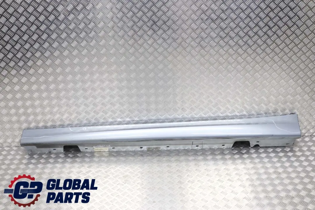 BMW 3 E90 E91 M Sport Sill Strip Side Skirt Left N/S Bluewater Metallic - 896 - SKU 0033441-WB - Part number 0033441