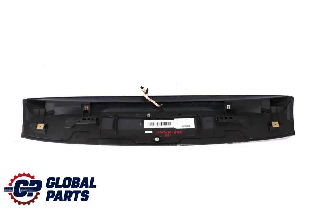 Trunk lid Rear Spoiler Carbonschwarz Metallic Black to BMW 3 Series E91 E91N LCI with Part number 33470 BMW 3 Series E91 E91N LCI Trunk lid Rear Spoiler Carbonschwarz Metallic Black - SKU 0033470-CAR - Part number 33470