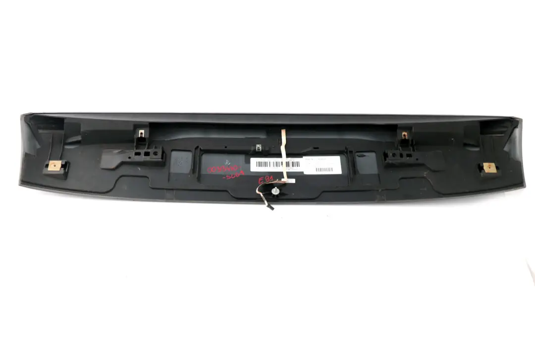 BMW 3 Series E91 E91N LCI Trunk Lid Rear Spoiler Spacegrau Metallic Grey - SKU 0033470-SCG - Part number 0033470
