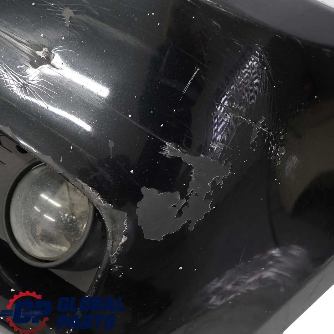 BMW 3 E90 E91 M Sport Paket Stossfänger Vorn Black Sapphire Schwarz - 475 - SKU 0033538-BS - Teilenummer 0033538