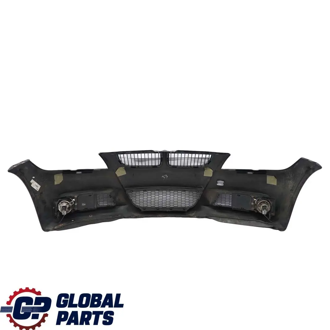 BMW 3 E90 E91 M Sport Complete Front Bumper Trim Panel Black Sapphire - 475 - SKU 0033538-BS - Part number 0033538