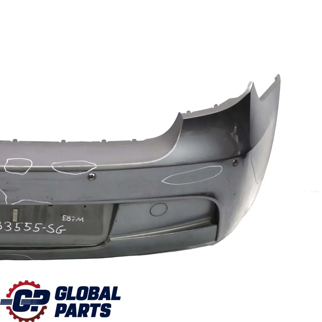 BMW 1 E87 M Sport Stossfänger Hinten Sparkling Graphit Metallic - A22 - SKU 0033555-SG - Teilenummer 0033555
