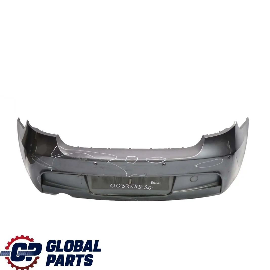 Panneau de garniture pare-chocs arrière PDC Graphite Étincelant pour BMW E87 M Sport à propos du numéro de pièce 0033555 BMW E87 M Sport Panneau de garniture pare-chocs arrière PDC Graphite Étincelant - SKU 0033555-SG - Numéro de pièce 0033555