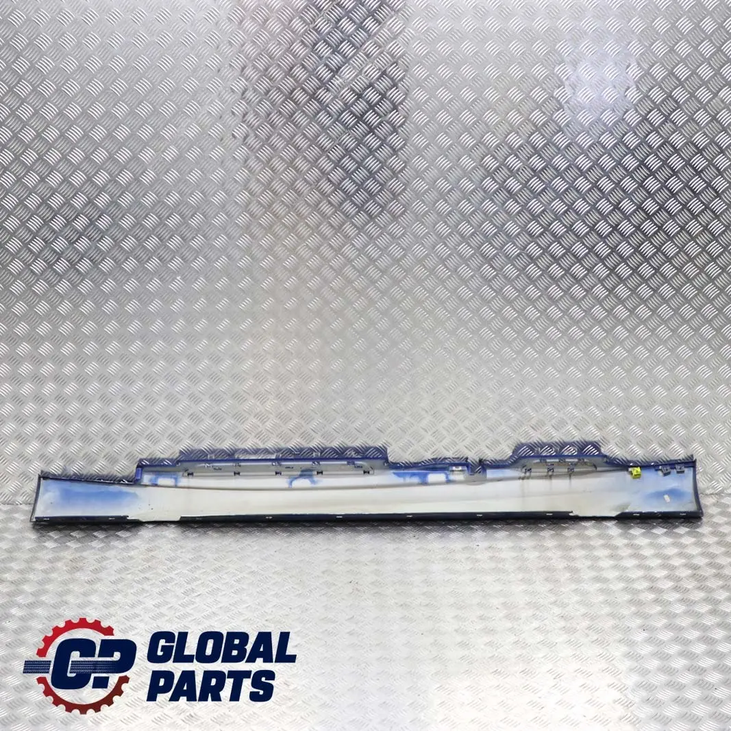 BMW E87 LCI 4 M Sport Sill Strip Faldon Lateral Derecho Le Mans Azul - 381 - SKU 0033556-LMB4 - Número de pieza 0033556