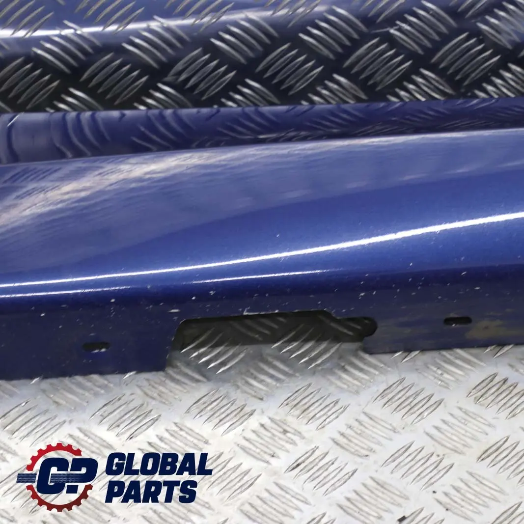 BMW E87 LCI 4 M Sport Sill Strip Faldon Lateral Derecho Le Mans Azul - 381 - SKU 0033556-LMB4 - Número de pieza 0033556