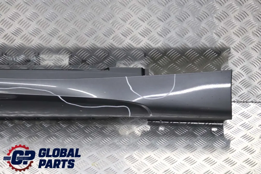 BMW E87 LCI M Sport Sill Strip Faldon Lateral Derecho Sparkling Graphite - A22 - SKU 0033556-SG - Número de pieza 0033556
