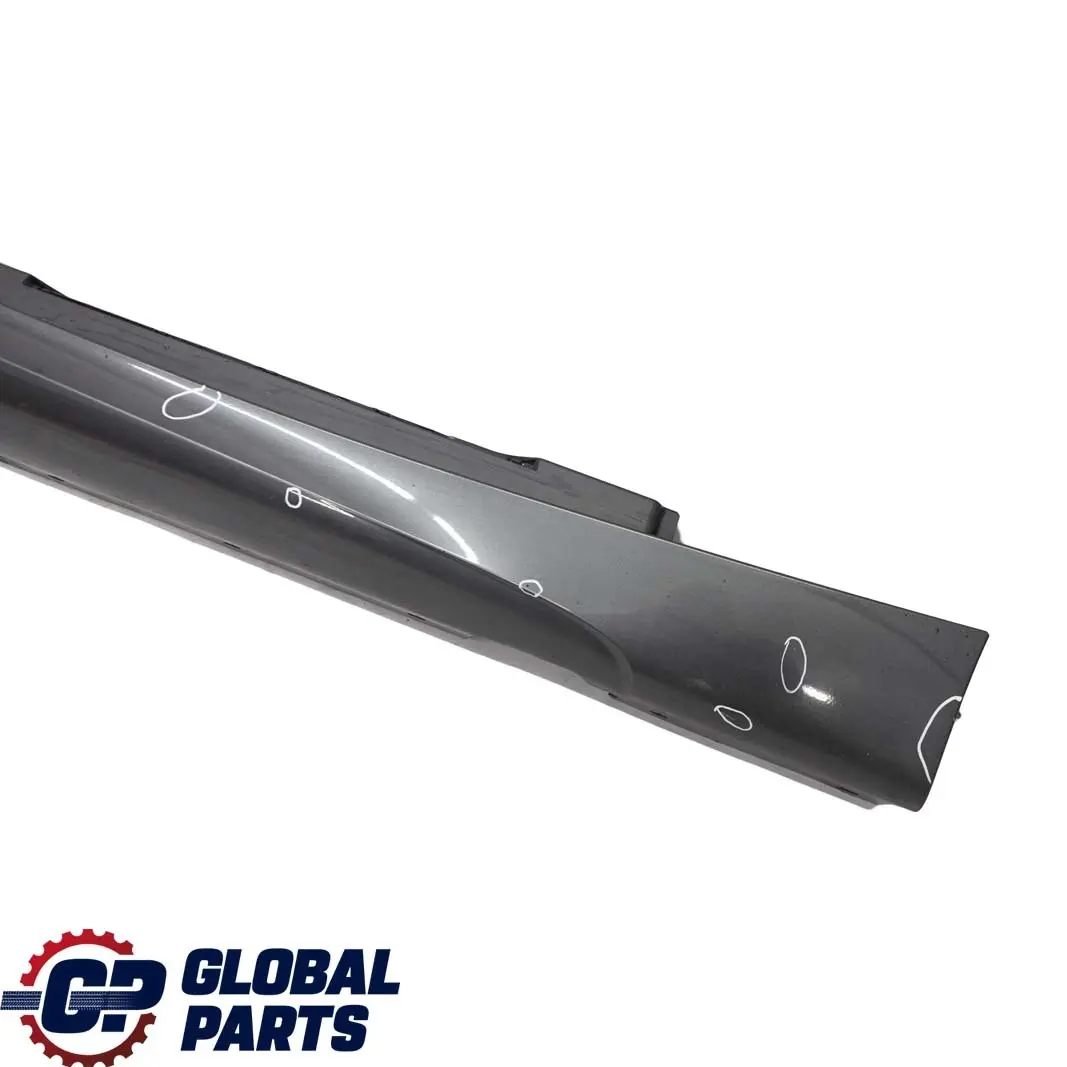BMW E87 LCI M Sport Sill Strip Faldon Lateral Derecho Sparkling Graphite A22 - SKU 0033556-SG2 - Número de pieza 0033556