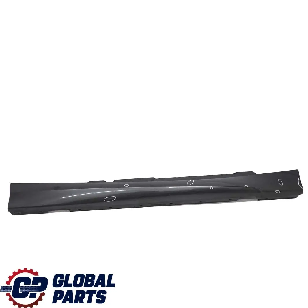 BMW E87 LCI M Sport Sill Strip Faldon Lateral Derecho Sparkling Graphite A22 - SKU 0033556-SG2 - Número de pieza 0033556