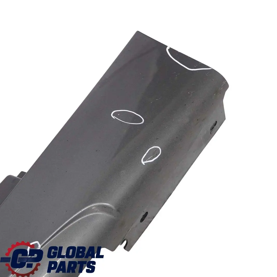 Sill Strip Side Skirt Right O/S Sparkling Graphite A22 to BMW 1 E87 LCI M Sport with Part number 0033556 BMW 1 E87 LCI M Sport Sill Strip Side Skirt Right O/S Sparkling Graphite A22 - SKU 0033556-SG2 - Part number 0033556