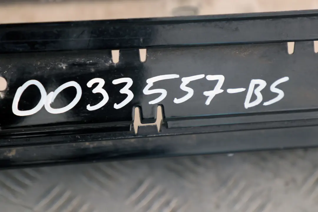  £BMW 1 SERIES E87 E87N M SPORT Sill Strip Side Skirt Left N/S Black Sapphire - SKU 0033557-BS - Part number 33557