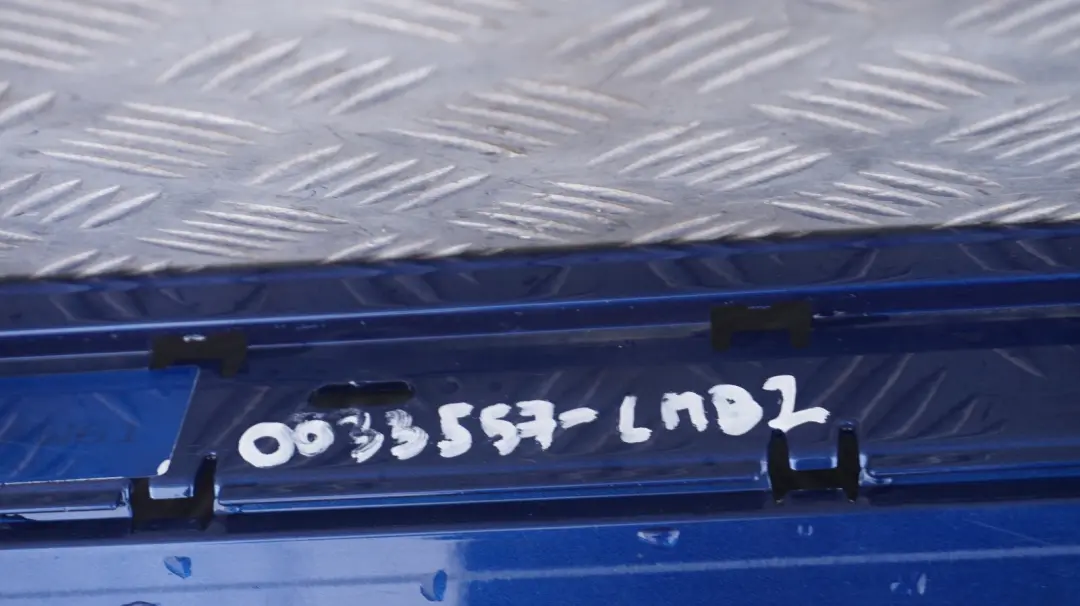 BMW E87 LCI M Sport Listello Portiera Apertura Gonna SX le Mans - Blu - SKU 0033557-LMB2 - Numero di parte 33557