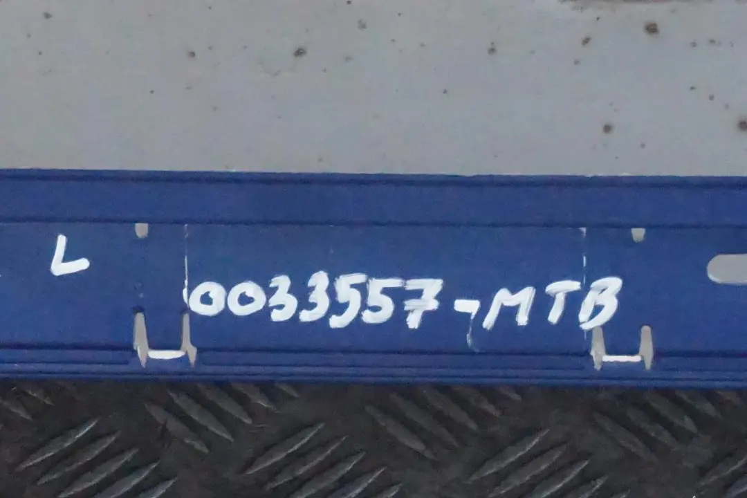 BMW 1 Series E87 M Sport Sill Strip Side Skirt Left N/S Montegoblau Blue - A51 - SKU 0033557-MTB - Part number 0033557