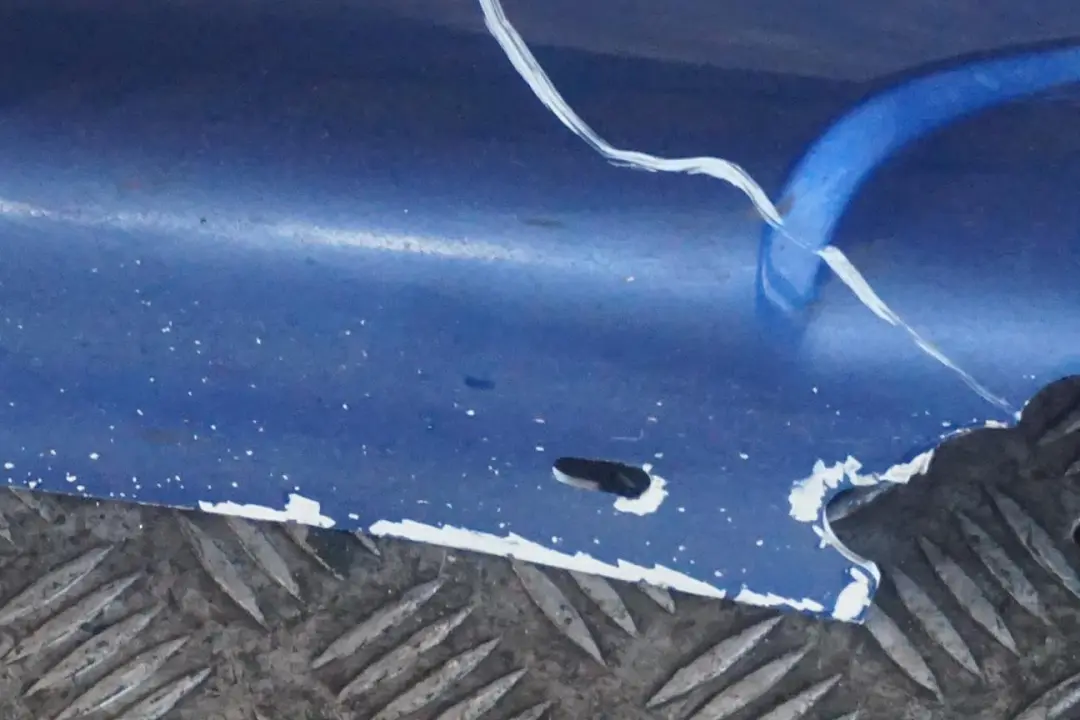 BMW 1 Series E87 M Sport Sill Strip Side Skirt Left N/S Montegoblau Blue - A51 - SKU 0033557-MTB - Part number 0033557