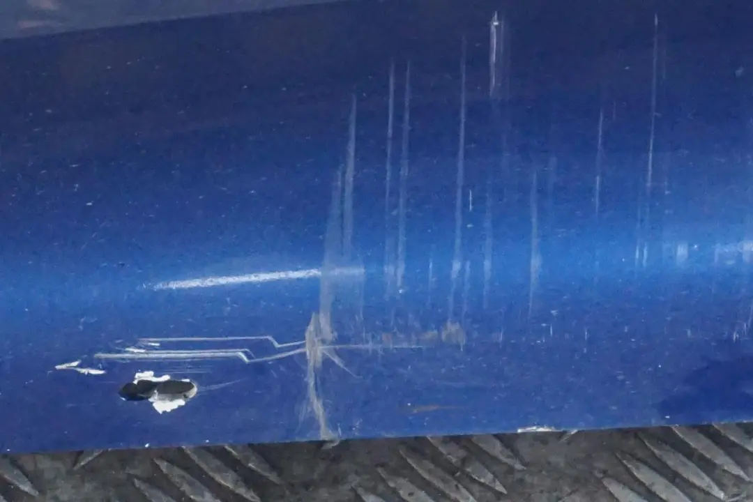 BMW 1 Series E87 M Sport Sill Strip Side Skirt Left N/S Montegoblau Blue - A51 - SKU 0033557-MTB - Part number 0033557