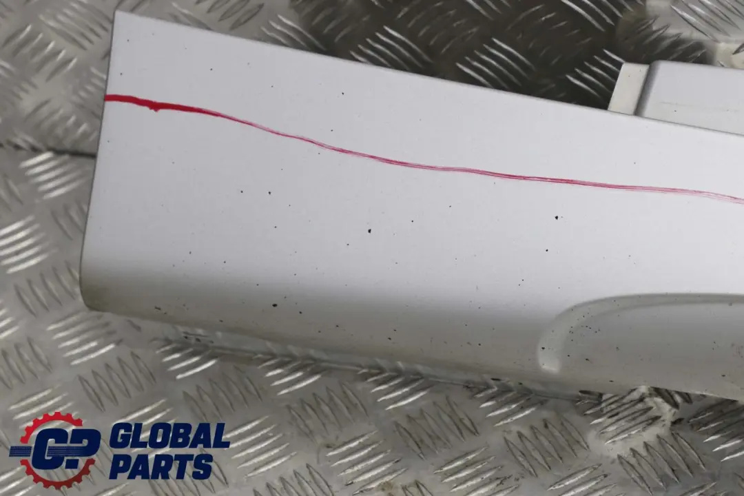 Schwellerleiste Blende Schweller Links Titansilber - 354 für BMW 1 er E87 M Sport mit Teilenummer 0033557 BMW 1 er E87 M Sport Schwellerleiste Blende Schweller Links Titansilber - 354 - SKU 0033557-TS1 - Teilenummer 0033557