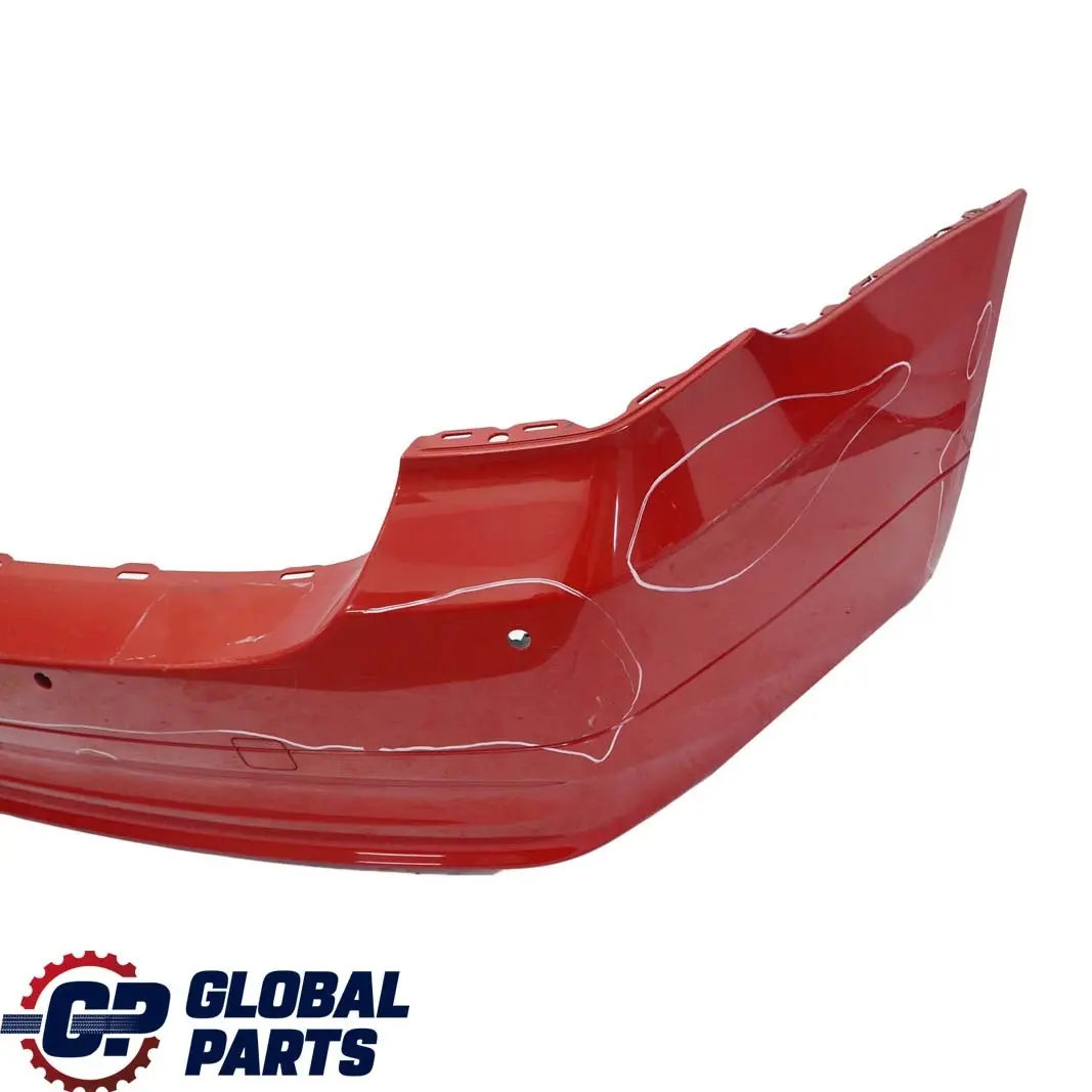 BMW 3 E91 Touring Rear Bumper Trim Panel PDC Japanrot Japan Red - 438 - SKU 0033596-JR - Part number 0033596