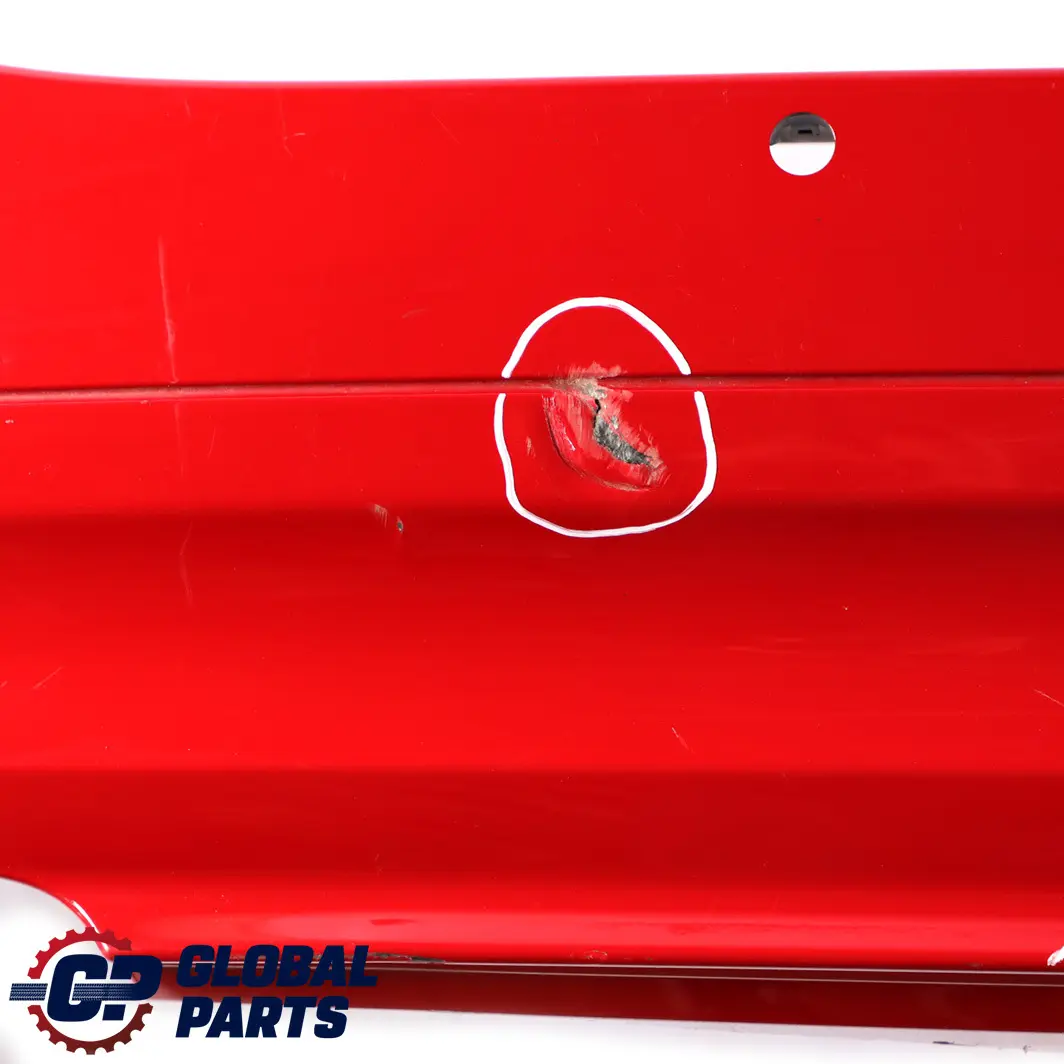BMW E91 Touring Rear Bumper Trim Panel PDC Karmesinrot Karmesin Red - A61 - SKU 0033596-KAR - Part number 0033596