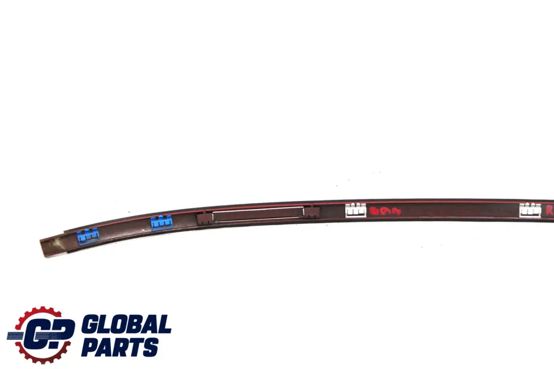 BMW 3 Reihe E92 Coupe Zierleiste Dach Rechts Karmesinrot Karmesin Rot - A61 - SKU 0033796-KAR - Teilenummer 0033796