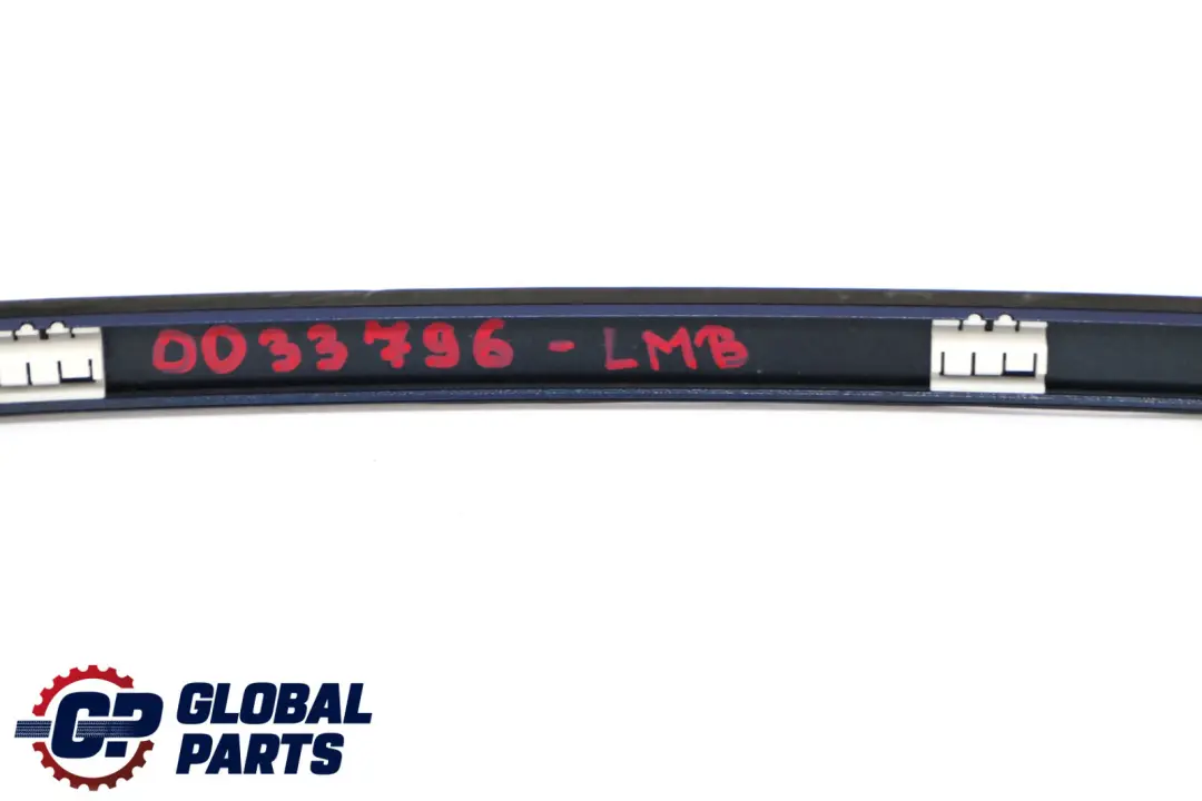 Reihe E92 Coupe Zierleiste Dach Rechts Le Mans Blau Metallic - 381 für BMW 3 mit Teilenummer 0033796 BMW 3 Reihe E92 Coupe Zierleiste Dach Rechts Le Mans Blau Metallic - 381 - SKU 0033796-LMB - Teilenummer 0033796