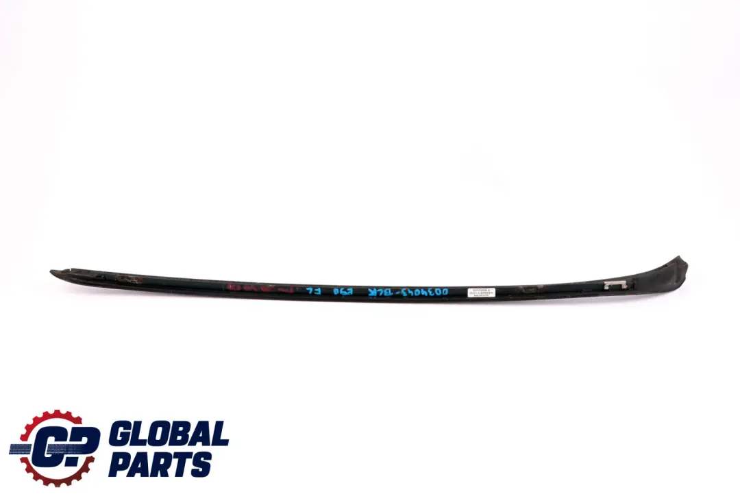  Listwa szyby lewa przód BMW E90 E91 schwarz - SKU 0034043-BLK - Numer Części 0034043