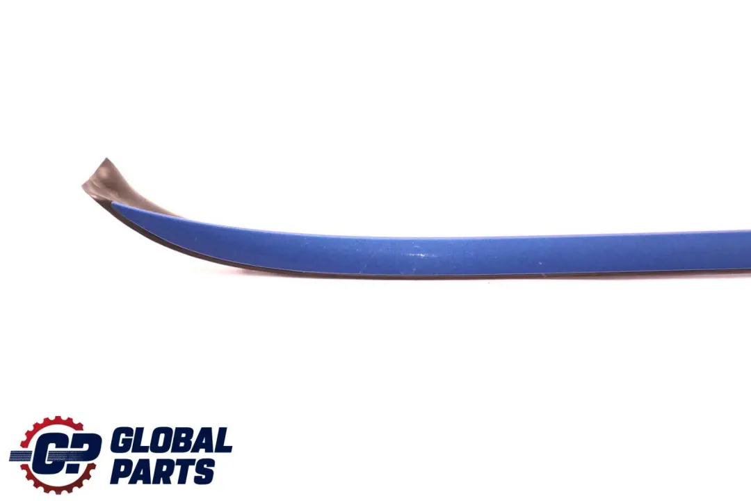 BMW 3 E90 E91 LCI Zierleistenabdeckung außen vorne links Montegoblau 00 - SKU 0034043-MTB - Teilenummer 34043