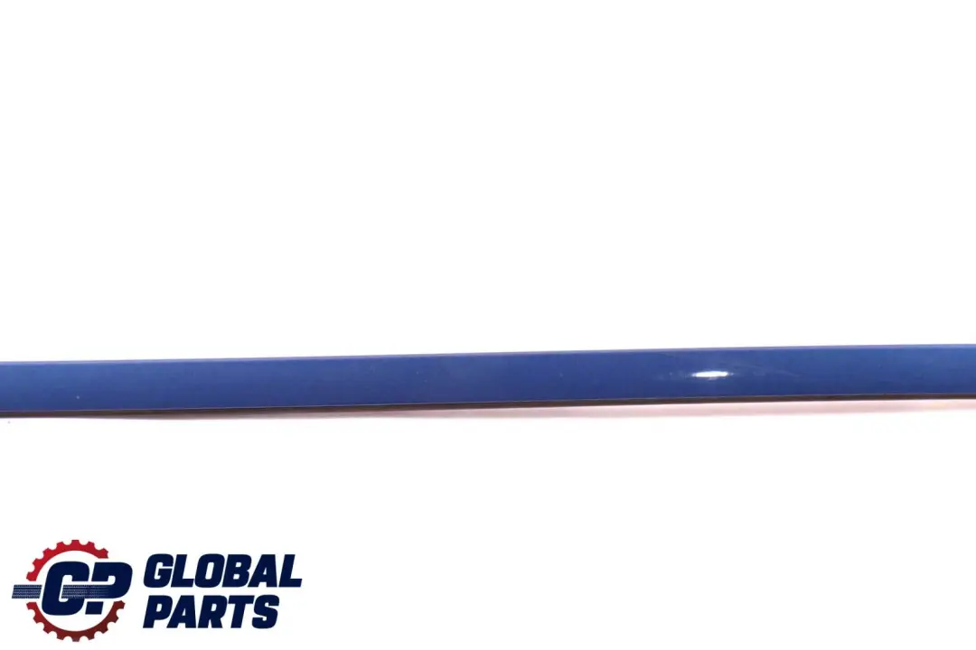 BMW 3 E90 E91 LCI Zierleistenabdeckung außen vorne links Montegoblau 00 - SKU 0034043-MTB - Teilenummer 34043