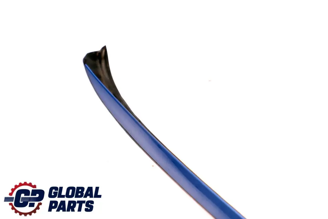 BMW 3 E90 E91 LCI Zierleistenabdeckung außen vorne links Montegoblau 00 - SKU 0034043-MTB - Teilenummer 34043