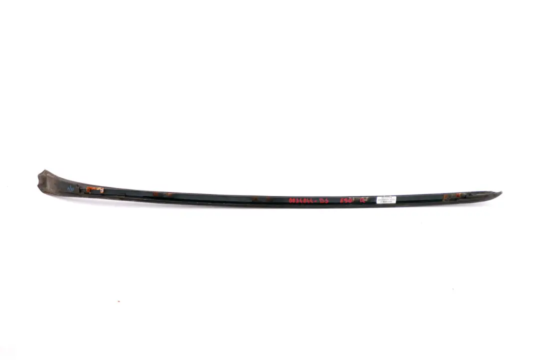 BMW E90 Uszczelka Szyby Przód Prawo Czarna Black Sapphire - 475 - SKU 0034044-BS - Numer Części 0034044