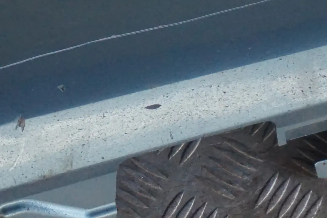 BMW 3 er E92 E93 Schwellerleiste Blende Schweller Rechts Atlantikblau Blau A13 - SKU 0034058-ATL - Teilenummer 0034058