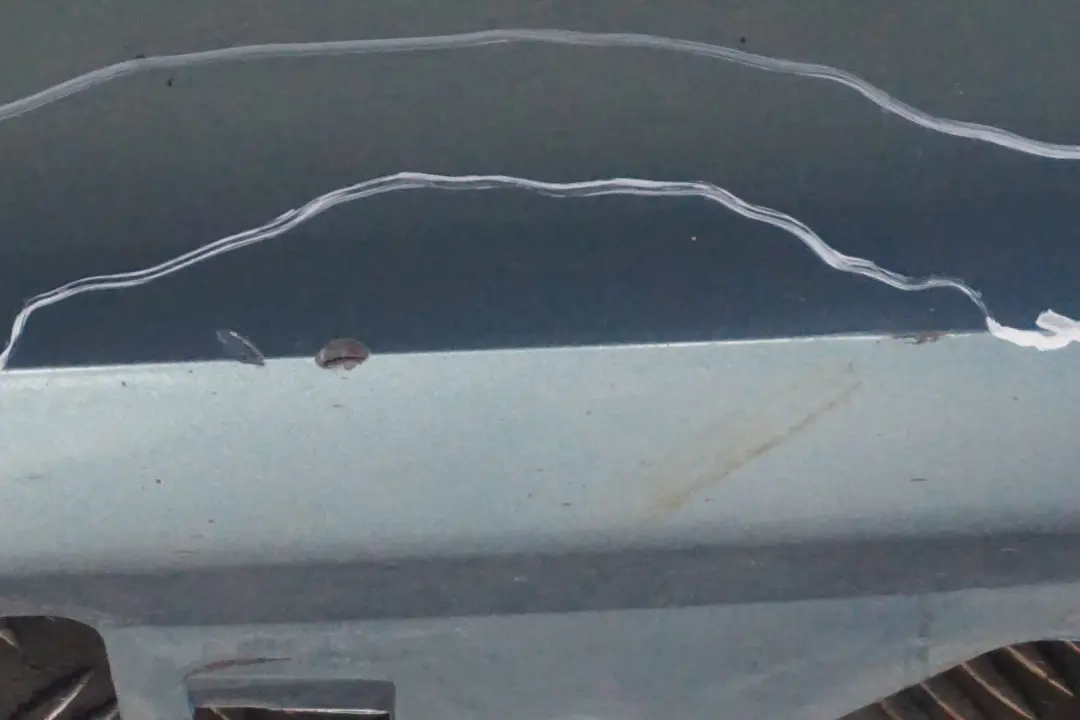 BMW E92 E93 Listello Portiera Apertura Gonna Destra Blu Atlantico Blu A13 - SKU 0034058-ATL - Numero di parte 0034058