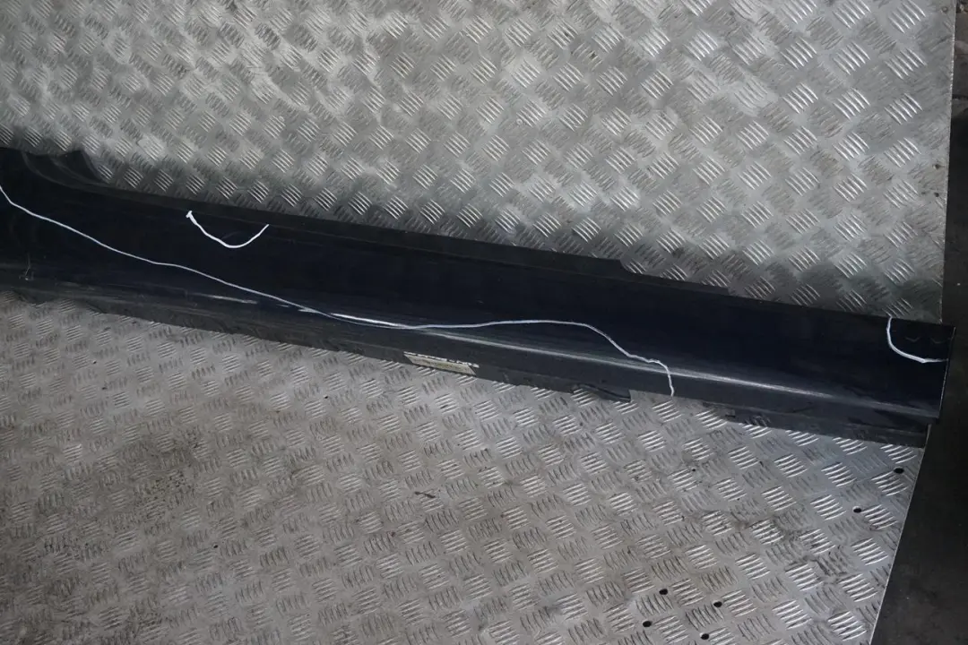 BMW E92 E93 Sill Strip Faldon Lateral Derecho Monacoblau Azul - A35 - SKU 0034058-MB2 - Número de pieza 0034058