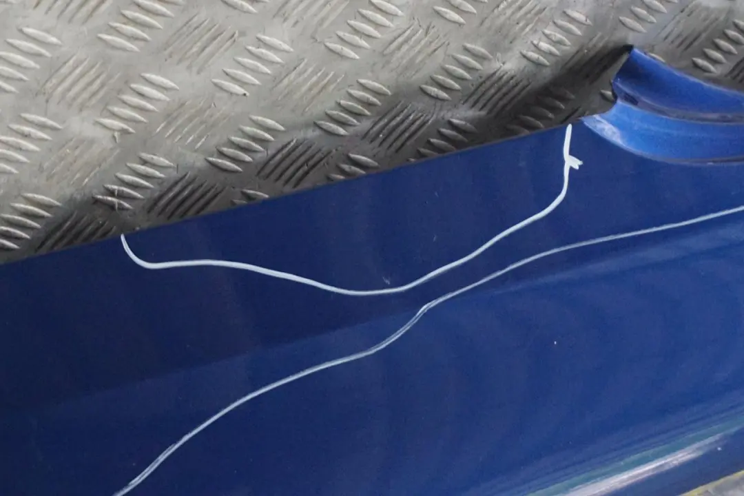 BMW E92 E93 Listello Portiera Destra Montegoblau Montego Blu - A51 - SKU 0034058-MTB - Numero di parte 0034058