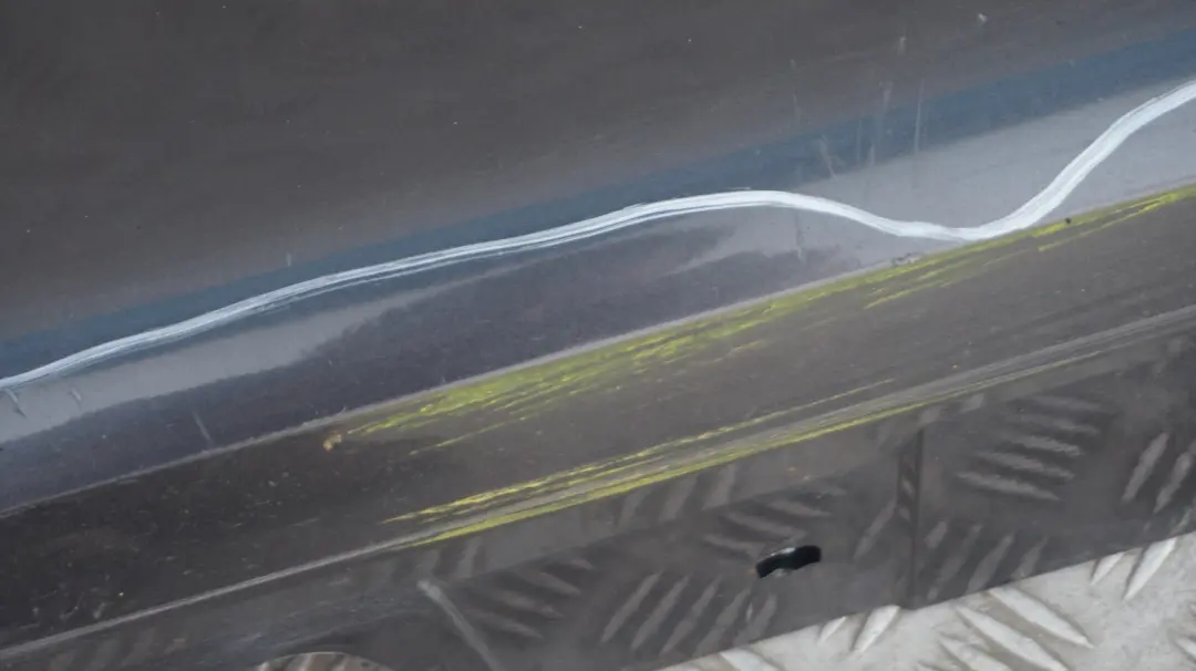 BMW E92 E93 Sill Strip Faldon Lateral Derecho Sparkling Graphite - A22 - SKU 0034058-SG - Número de pieza 0034058