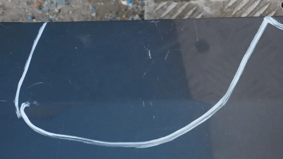 BMW E92 E93 Listello Portiera Verniciato Destra Frizzante Grafite - A22 - SKU 0034058-SG - Numero di parte 0034058