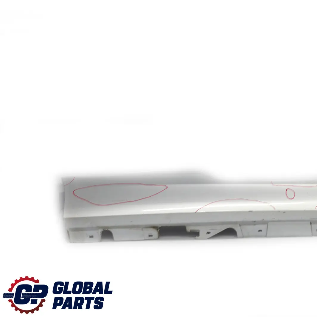 BMW 3 Reihe E92 E93 1 Schwellerleiste Rechts Titansilber Titan Silber - 354 - SKU 0034058-TS1 - Teilenummer 0034058