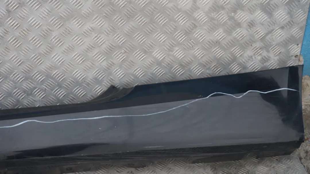 BMW E92 E93 Sill Strip Faldon Lateral Izquierdo Negro Zafiro Metalico 475 - SKU 0034059-BS - Número de pieza 0034059