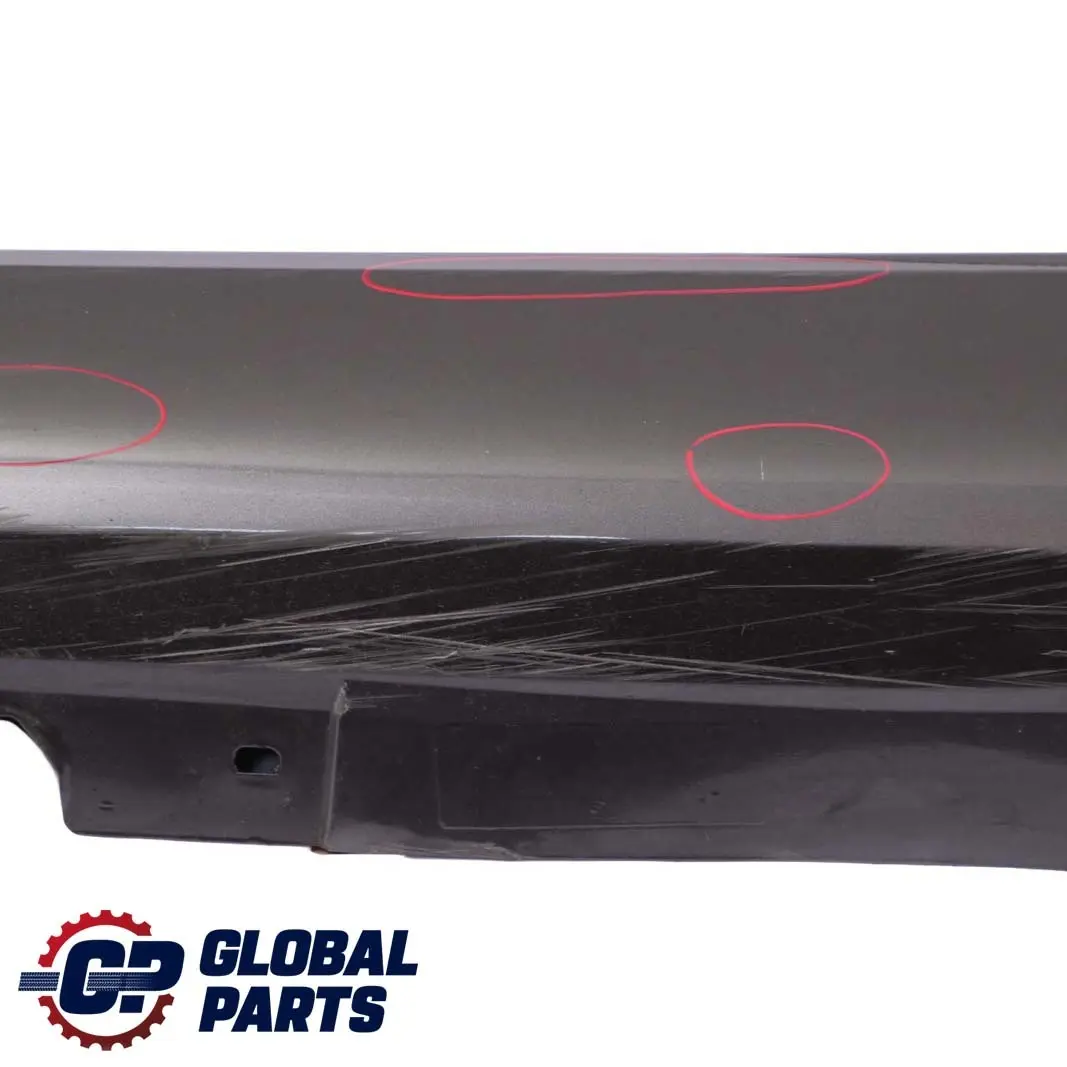 BMW E92 E93 Cover Sill Strip Side Skirt Left N/S Sparkling Graphite - A22 - SKU 0034059-SG5 - Part number 0034059