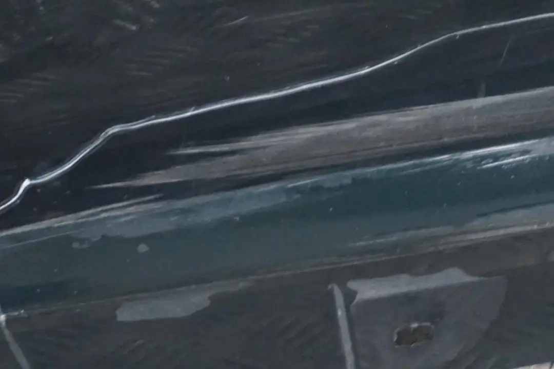 BMW 3 Series E92 E93 Sill Strip Side Skirt Left N/S Tiefgruen Deep Green - A43 - SKU 0034059-TG - Part number 0034059