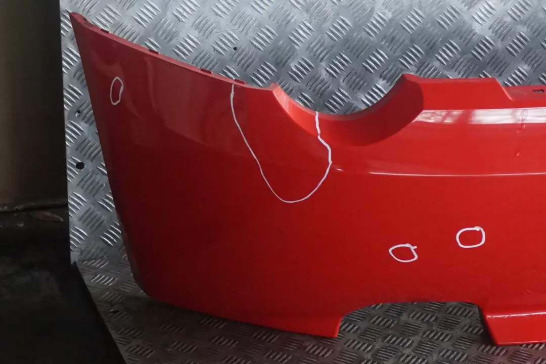 Bumper Trim Panel Hellrot Bright Red - 314 to BMW Z4 Series E85 Convertible Rear with Part number 0034437 BMW Z4 Series E85 Convertible Rear Bumper Trim Panel Hellrot Bright Red - 314 - SKU 0034437-HELL - Part number 0034437