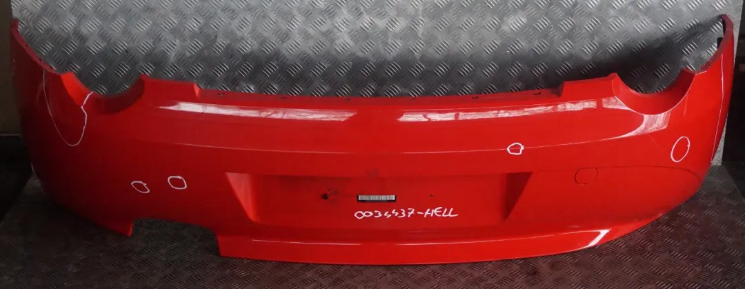 Bumper Trim Panel Hellrot Bright Red - 314 to BMW Z4 Series E85 Convertible Rear with Part number 0034437 BMW Z4 Series E85 Convertible Rear Bumper Trim Panel Hellrot Bright Red - 314 - SKU 0034437-HELL - Part number 0034437