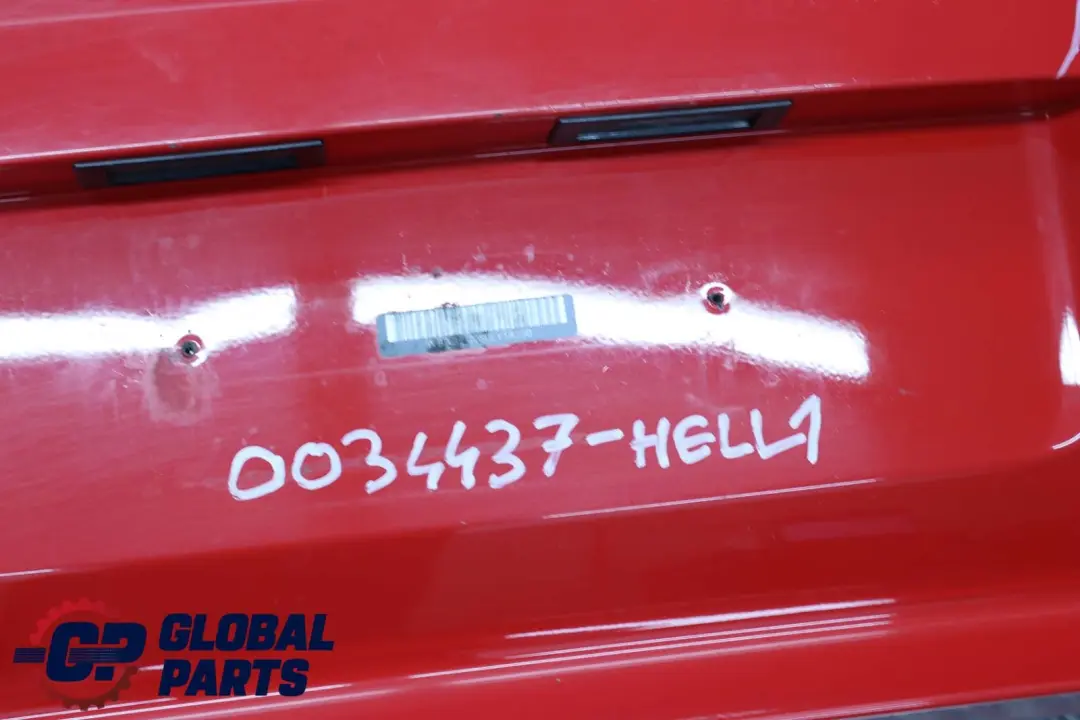 BMW Z4 Series E85 1 Convertible Rear Bumper Trim Panel Hellrot Bright Red - 314 - SKU 0034437-HELL1 - Part number 0034437