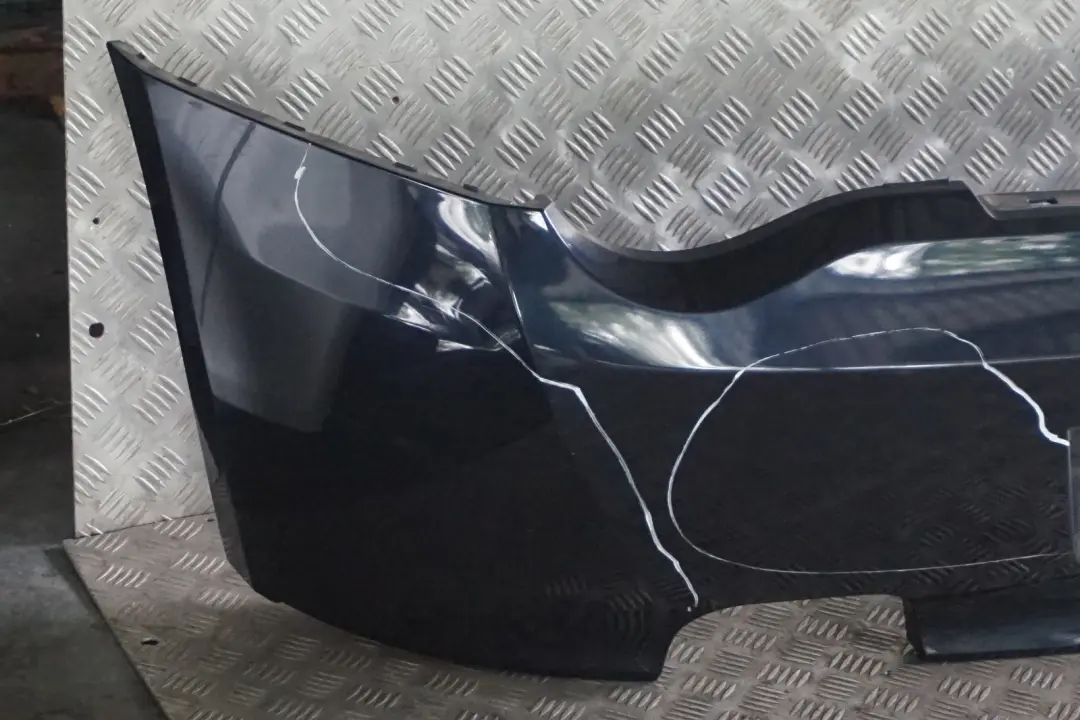 BMW Z4 Series E85 Convertible Rear Bumper Trim Panel Monacoblau Blue - SKU 0034437-MB - Part number 0034437