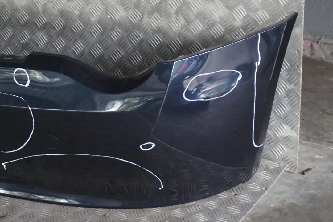 BMW Z4 Series E85 Convertible Rear Bumper Trim Panel Monacoblau Blue - SKU 0034437-MB - Part number 0034437