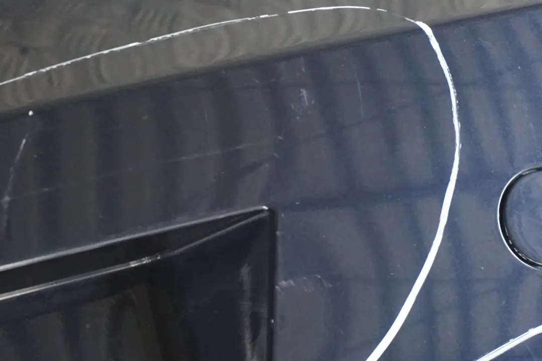BMW Z4 Series E85 Convertible Rear Bumper Trim Panel Monacoblau Blue - SKU 0034437-MB - Part number 0034437
